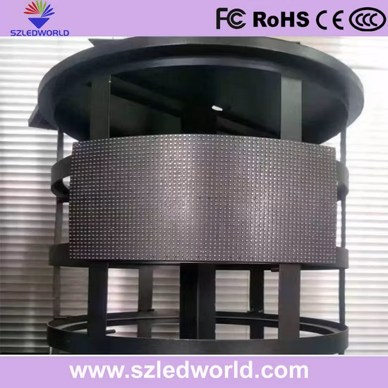 Panneau flexible d'écran d'affichage à LED souple P1.8, P2, P3, P2.5, P4, P5