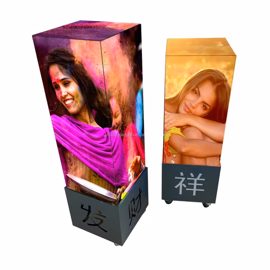 Écran d'affichage à LED de cube magique de signe polychrome de publicité du contrôle WiFi 4G LED